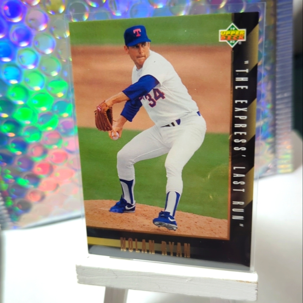 Nolan Ryan Card - 1993 Upper Deck "The Express Last Run" #SP6